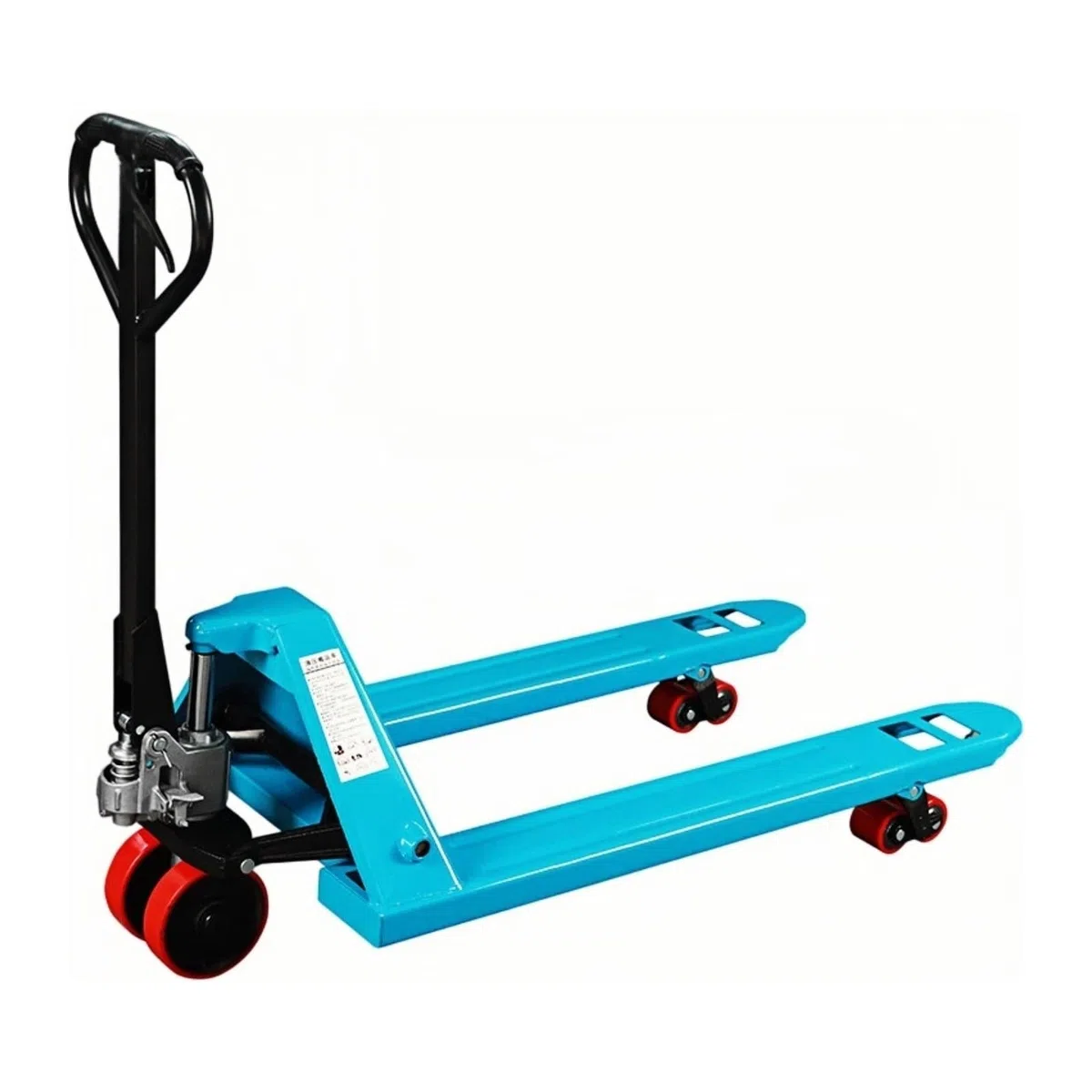 Transpallet Sollevatore for Pallet Manuale con Rilascio del Pedale della Maniglia for attività di Trasporto in Magazzino(Piccolo)