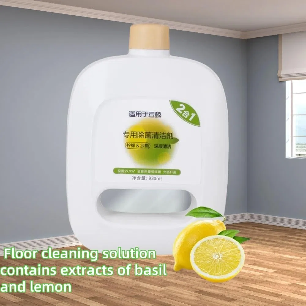 Liquido Compatibile con Narwal Modello Freo Freo X Ultra J3 J4 Detersivi al Profumo di Limone Soluzione detergente 930ML