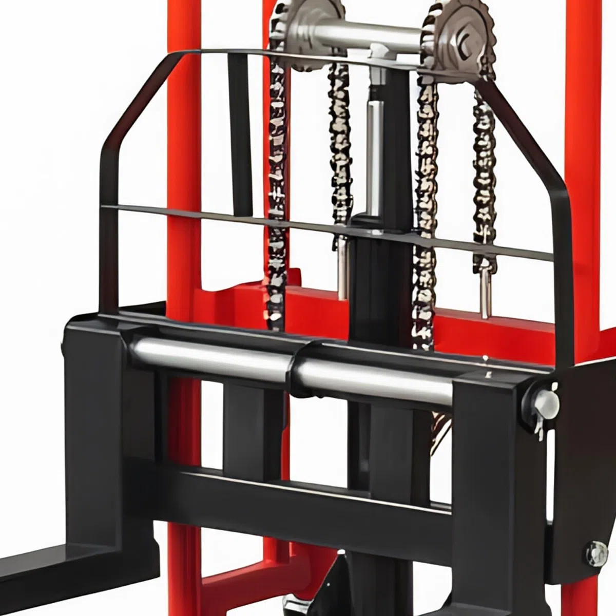 Transpallet Sollevatore Idraulico for Pallet con impilatore Manuale, Ruota Girevole da 260 kg for Il Trasporto in Officina