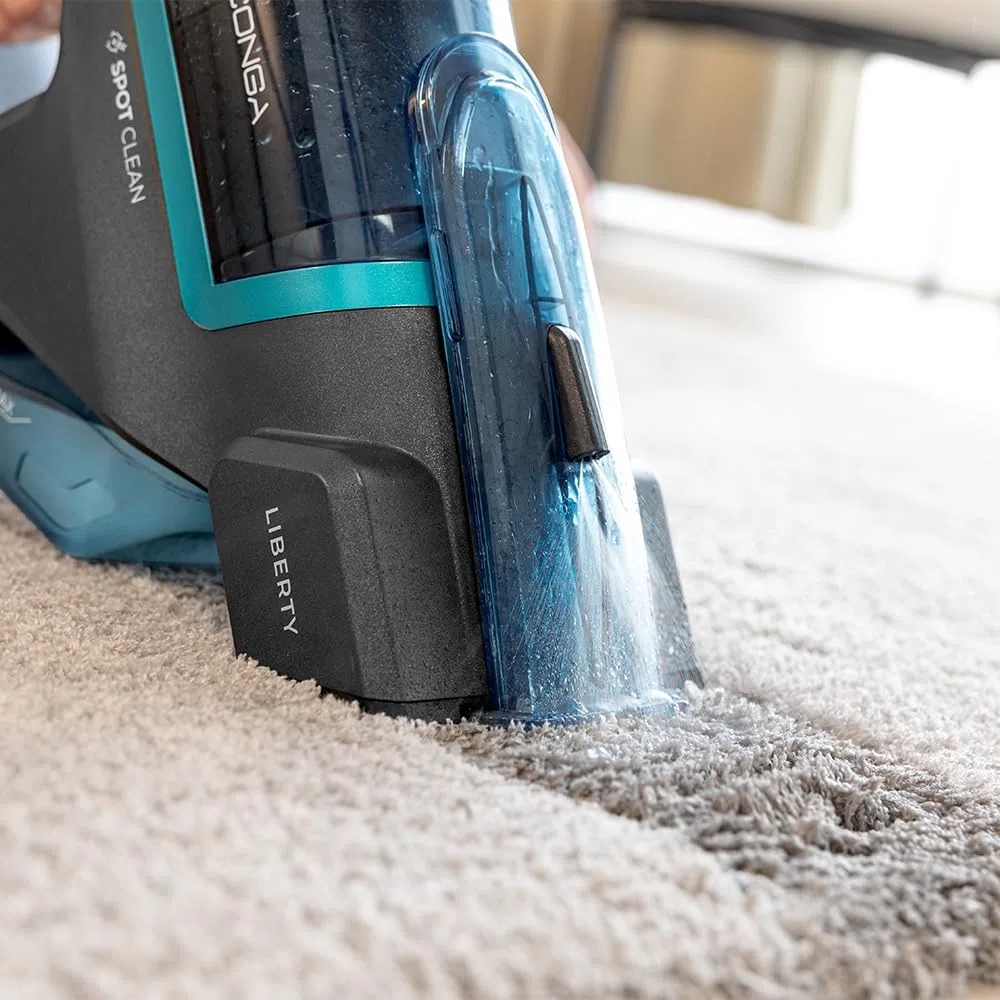 Cecotec Aspirapolvere Tapicerias Conga Hand Carpet&Spot Clean 2500 50W 3 in 1 ;Aspirapolvere Pulito e Aspira, Liquidi e Solidi, 2 Serbatoi da 350 ml di Acqua sporca e pulita, Autonomia 25 min