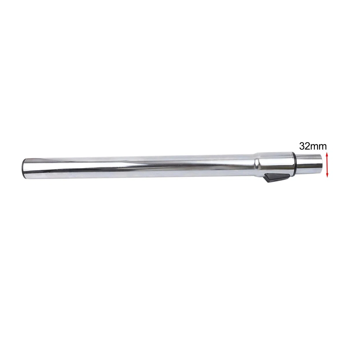 Tubo telescopico per aspirapolvere, diametro interno 32 mm, compatibile con aspirapolvere, tubo di prolunga in metallo per una maggiore portata