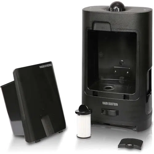 Aspirapolvere senza contatto con filtro HEPA, sensore a infrarossi con avvio automatico da 1400 W, senza sacchetto, per parrucchieri e peli di animali domestici, uso commerciale silenzioso, facile da