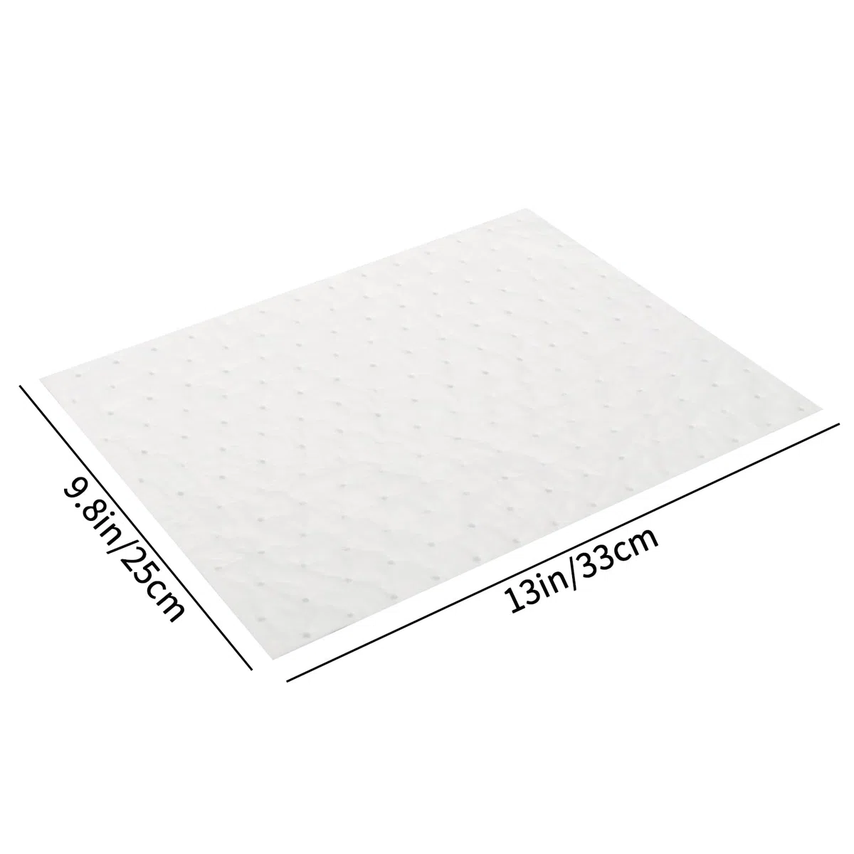 Tamponi Assorbenti Olio,25x33 cm Panni Assorbenti per Olio Universali,Tappetino Assorbente Adatto per Olio,per Lubrificanti Industrialeper Garage Officina,Tappetini Assorbenti Liquidi (100, 25 x 33)