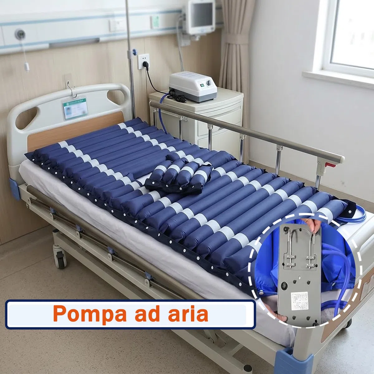 Generico Materasso Antidecubito Per Anziani E Disabili Con Compressore