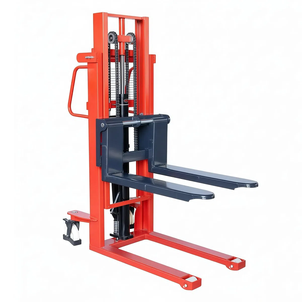 Transpallet Valvola a pomello a Forcella Manuale for impilatore Idraulico 2T da 90 cm for logistica con scaffali Alti
