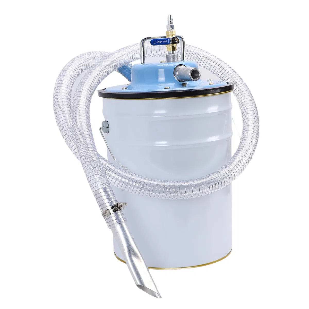 Tnfeeon Aspirapolvere per Liquidi e Liquidi, in Acciaio Inox, per Negozio, Vac, 20 L, di Grande capacità, Forte Aspirazione, a Basso Rumore, per la Pulizia dell'auto, Officine, Fabbriche, Olio,