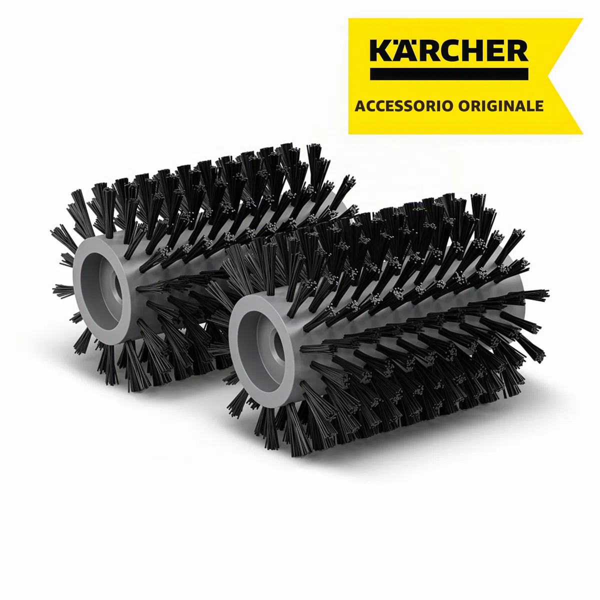 Kärcher Set di 2 Spazzole per Lavasuperfici PCL 3-18 - Specifiche per la pulizia delle superfici in pietra