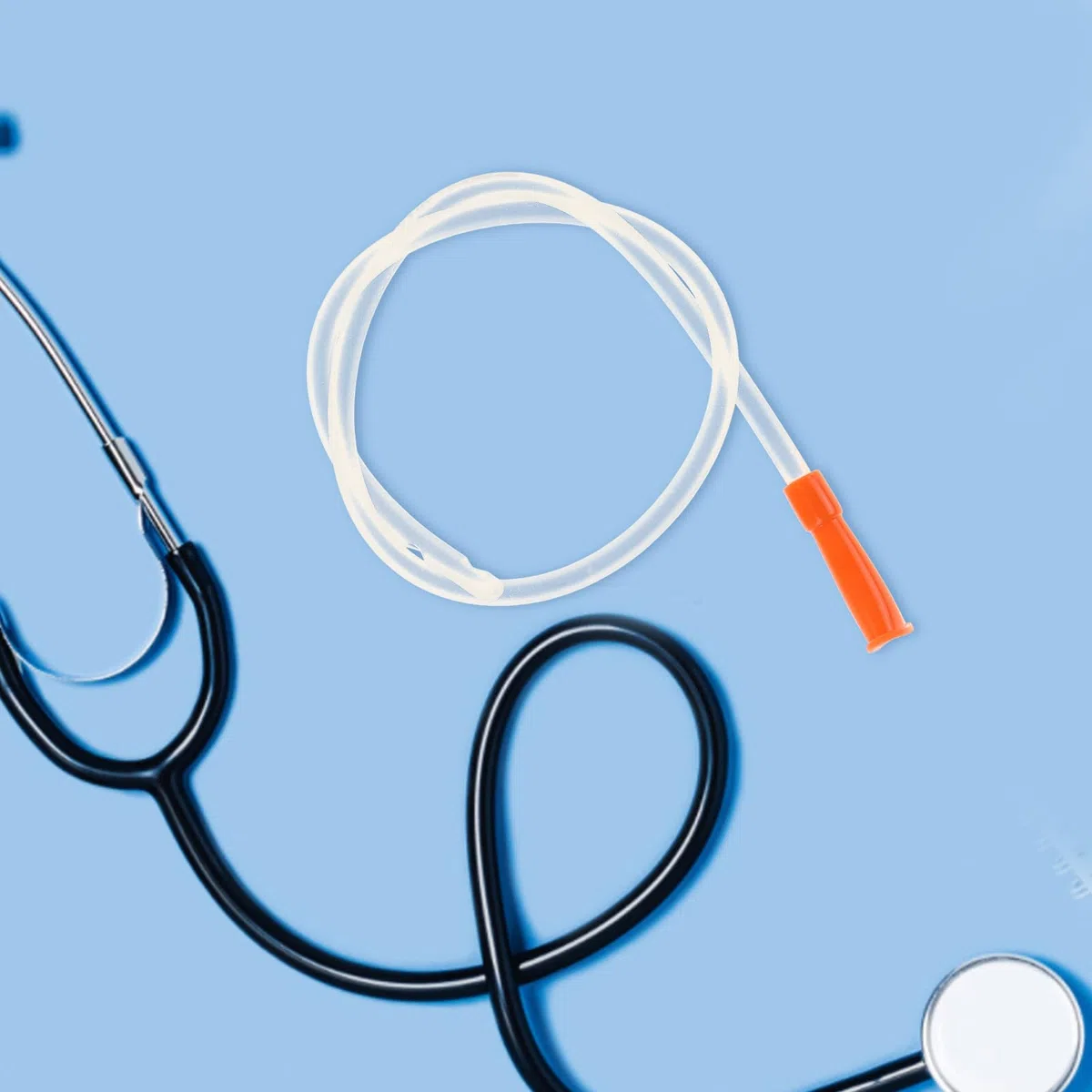 OUNONA Tubo di aspirazione monouso per espettorato 18,50 in lunghezza morbido catetere di aspirazione per adulti e bambini, tubo di aspirazione dell'espettorato medico compatibile con aspiratori
