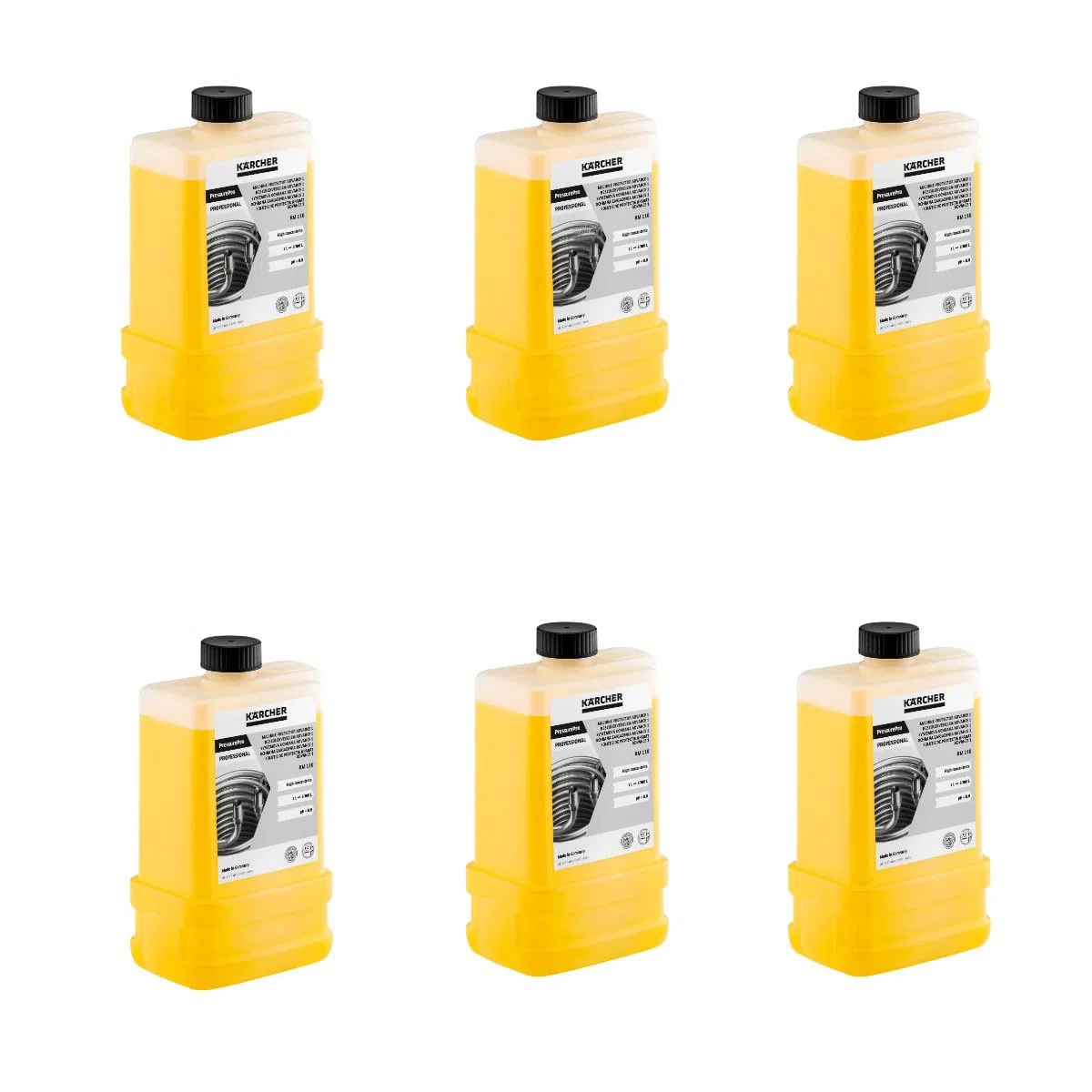 SOS Accessoire PressurePro Advance RM110 - Confezione da 6 bottiglie per pulitore a vapore KÄRCHER 6.295.625.0, 62956250