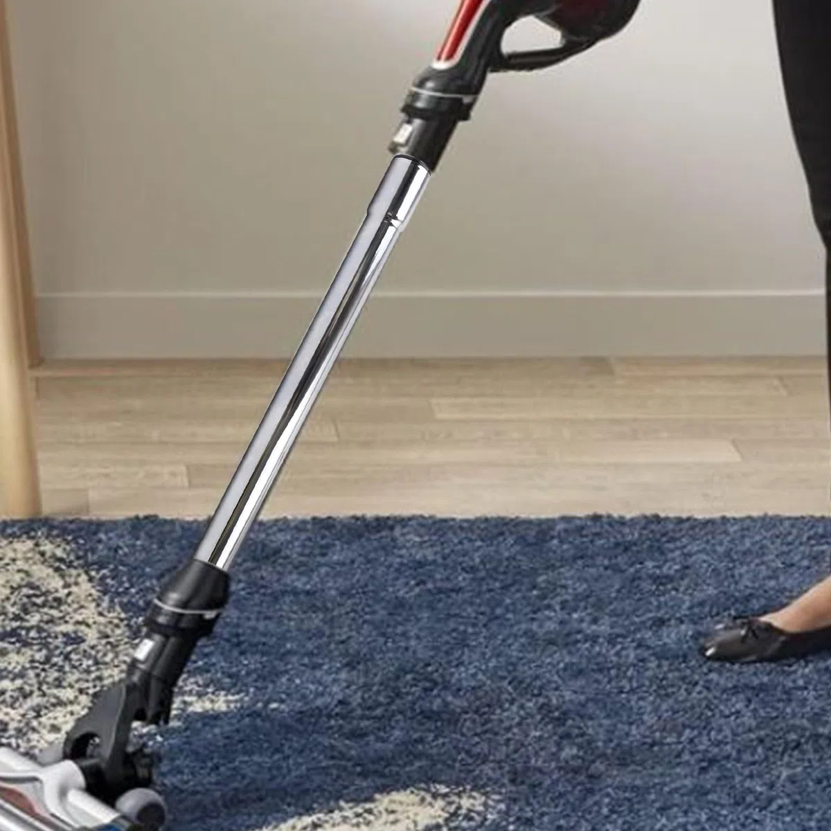 Tubo telescopico per aspirapolvere, diametro interno 32 mm, compatibile con aspirapolvere, tubo di prolunga in metallo per una maggiore portata