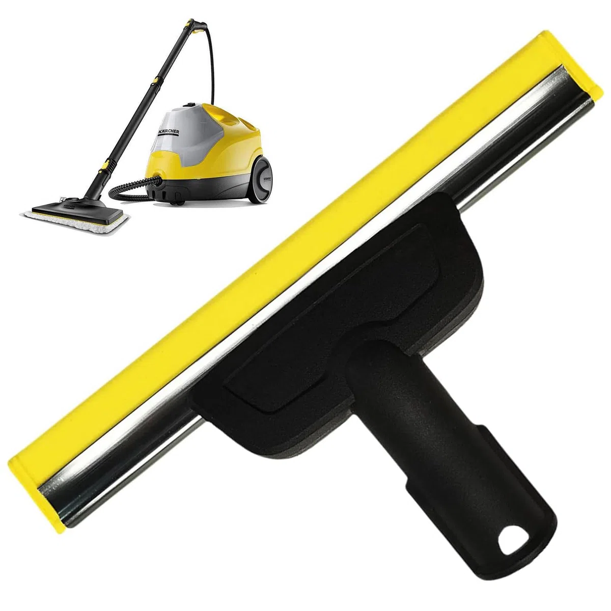 Ugello per finestra per pulitore a vapore Kärcher accessorio compatibile con pulitore a vapore SC1, SC2, SC3, SC4, SC5, SC7, pulizia senza strisce di vetro, finestre e specchi