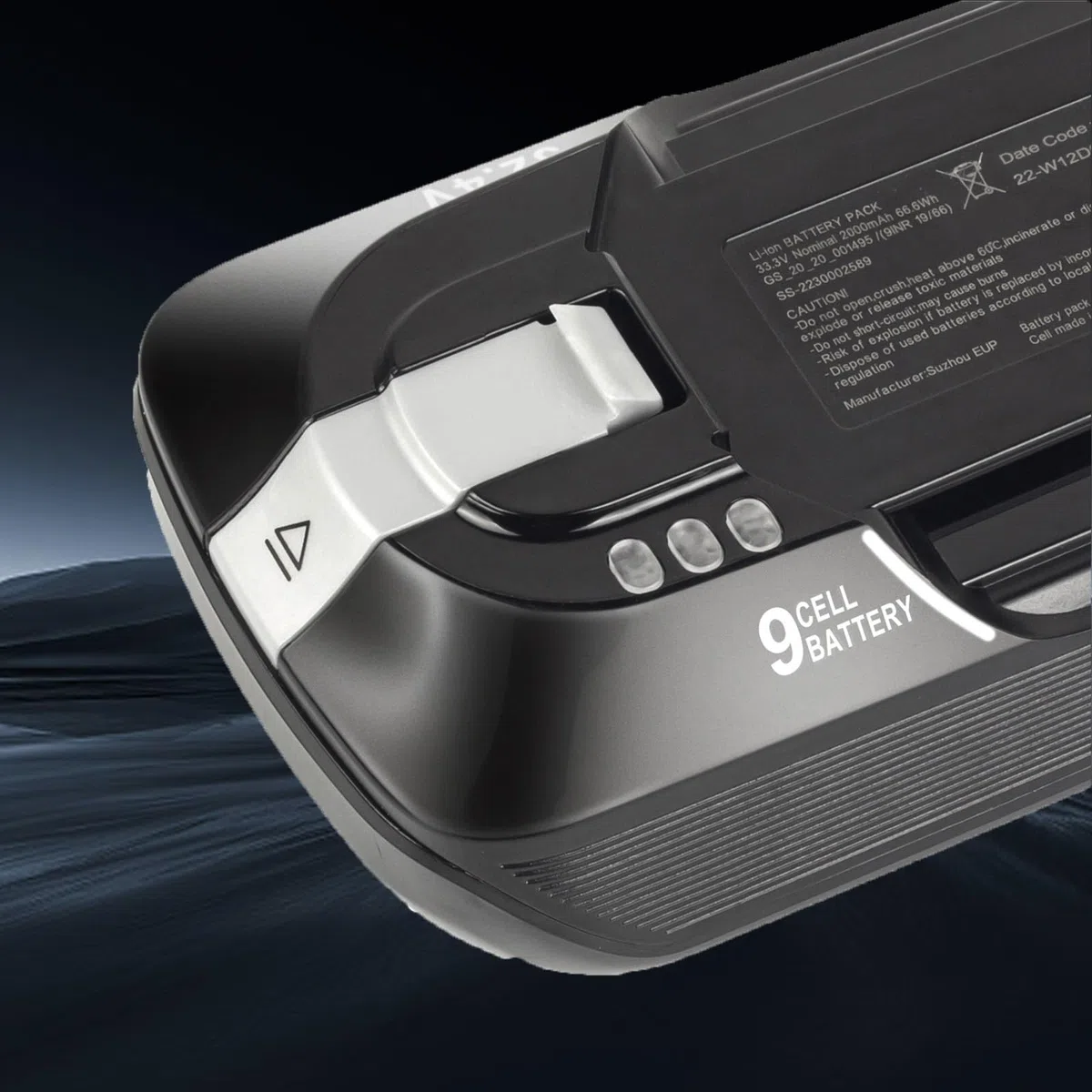 Batteria Agli Ioni Di Litio For Aspirapolvere Da 32,4 V 2000 MAh, Compatibile Con Rowenta RH99 E-TEK SS-2230002599, SS-2230002590, SS-2230003384