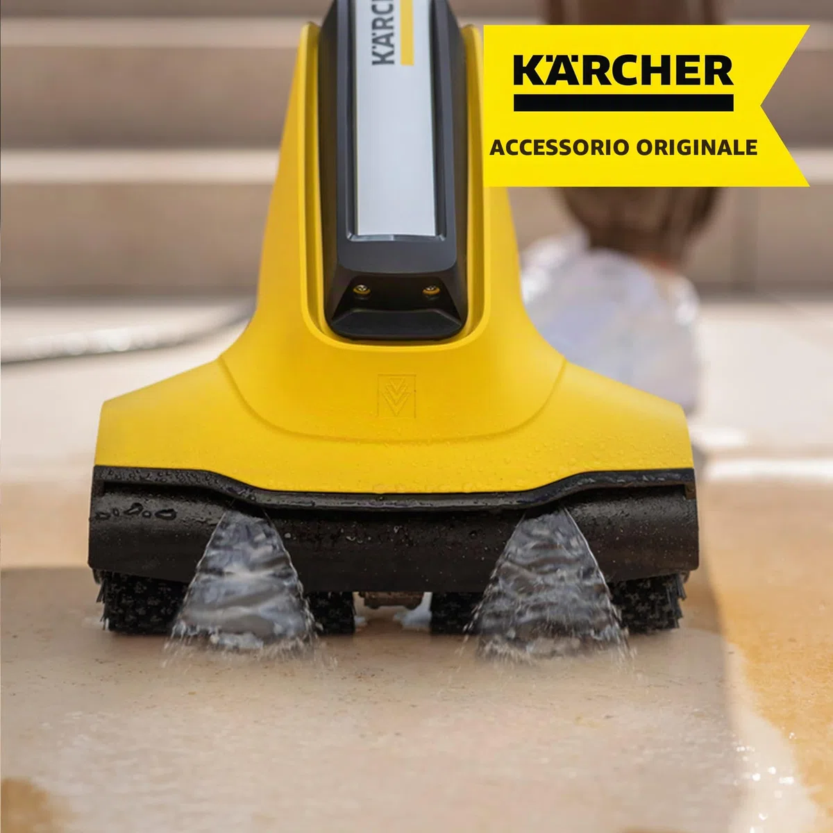 Kärcher Set di 2 Spazzole per Lavasuperfici PCL 3-18 - Specifiche per la pulizia delle superfici in pietra