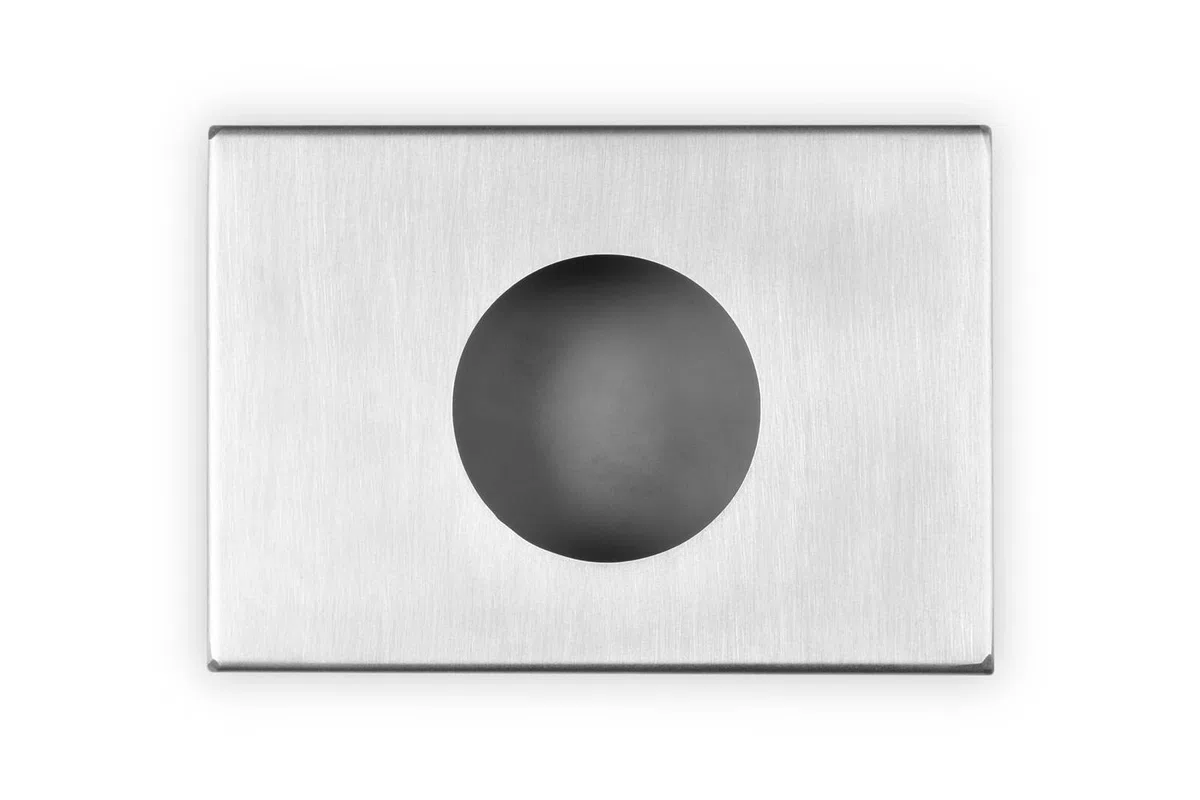 SemyTop ® Dispenser di sacchetti igienici, in acciaio inox, 89 x 128 x 31 mm, supporto di alta qualità per sacchetti igienici, dispenser di sacchetti igienici con kit di montaggio, sacchetti igienici