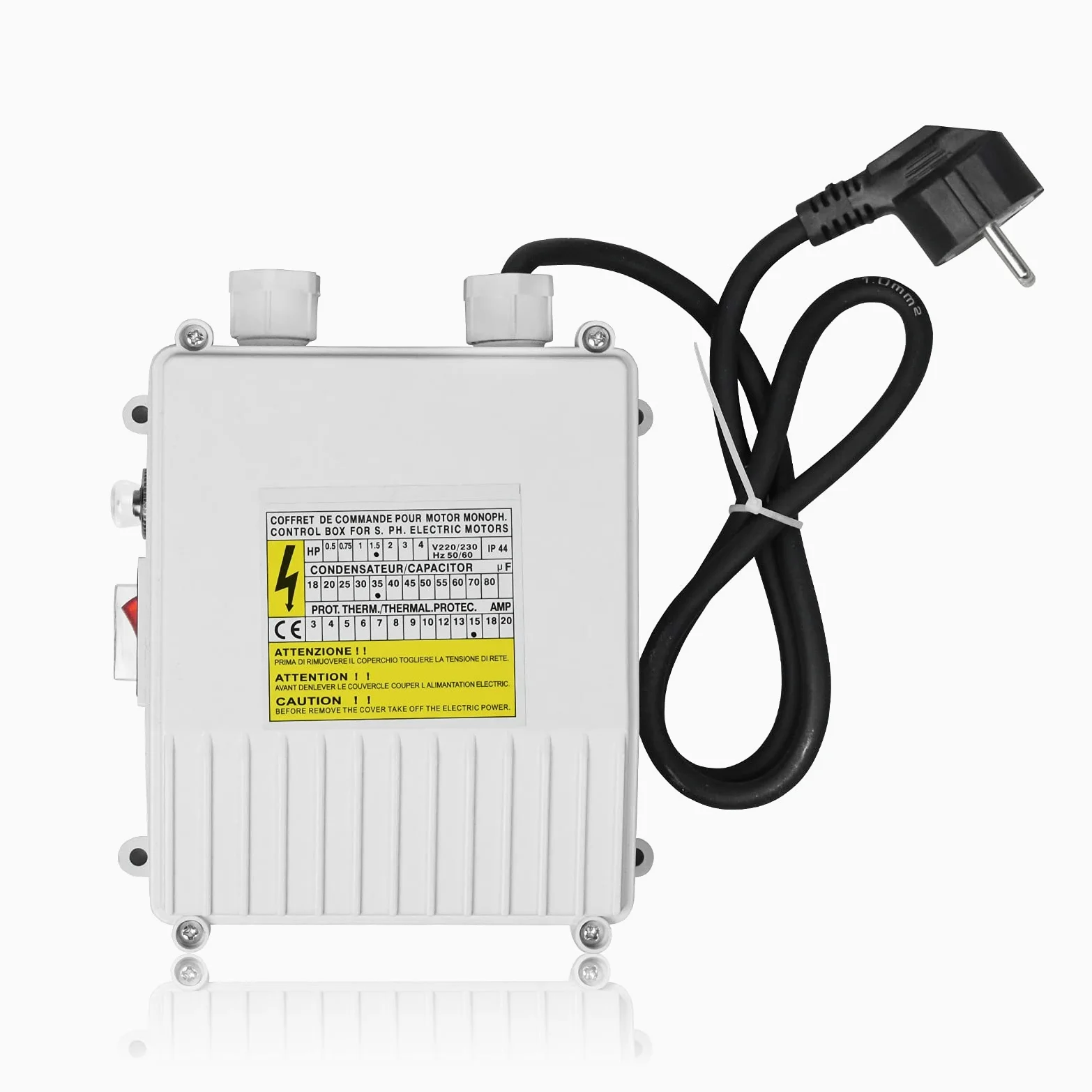 HENGMEI Pompa per fontana profonda, 1,1 kW/1,5 hp, pompa per fontana, fino a 4.000 l/h, compatibile con la sabbia, in acciaio inox, pompa dell'acqua da giardino