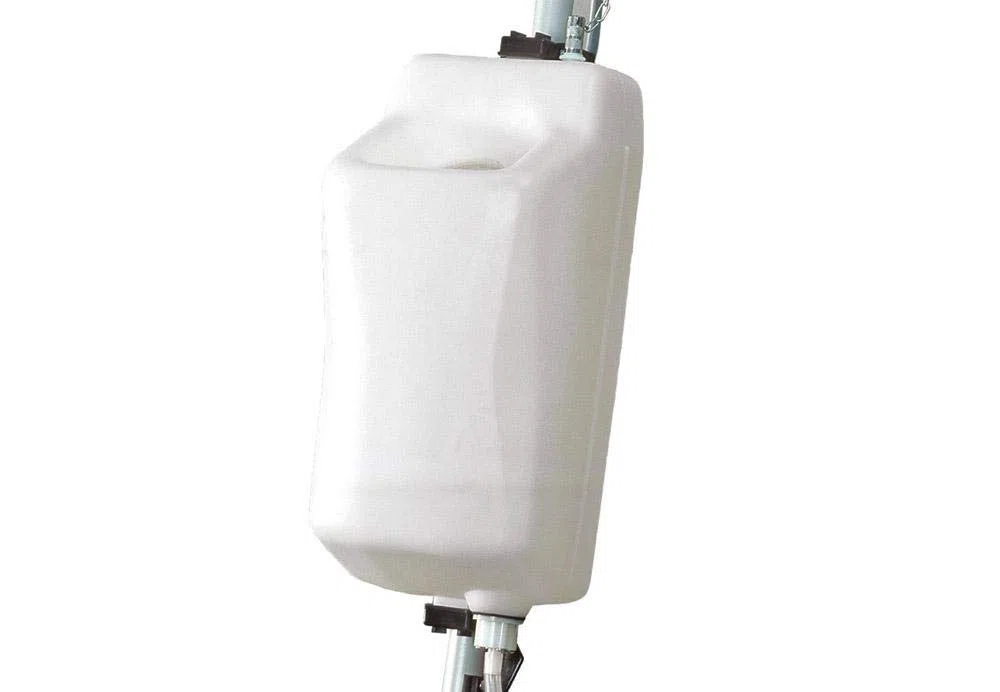 SERBATOIO 9 litri per MONOSPAZZOLE da 13 pollici Codice Ghibli 00-230 X SYNCLEAN - WIRBEL - GHIBLI stelo manico ROTONDO