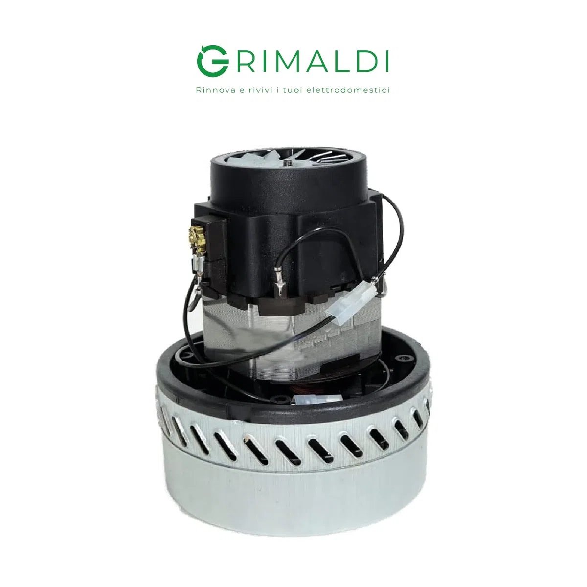 G GRIMALDI Motore Aspiraliquidi Bistadio 1200W Compatibile Universale Ø143 mm, Altezza 176 mm, Ricambio per Aspirapolvere Industriali e Aspira Liquidi, 230V 50Hz