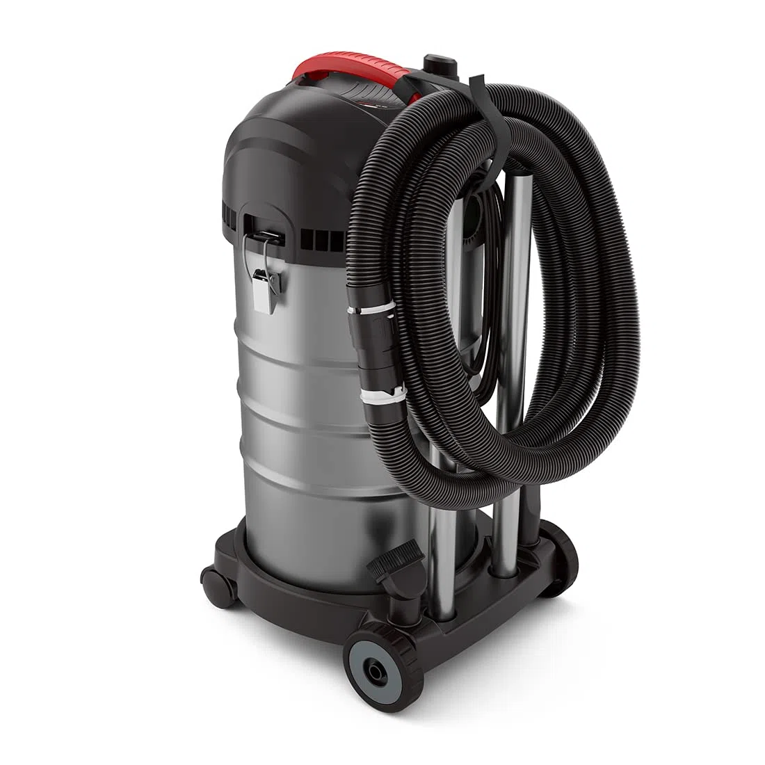 MENZER Aspiratore di Sicurrezza (Aspiratore a Umido/a Secco) VCL 330 Antistatic, Attrezzatura Antistatica Completa, Classe di Polvere L, 30 Litri