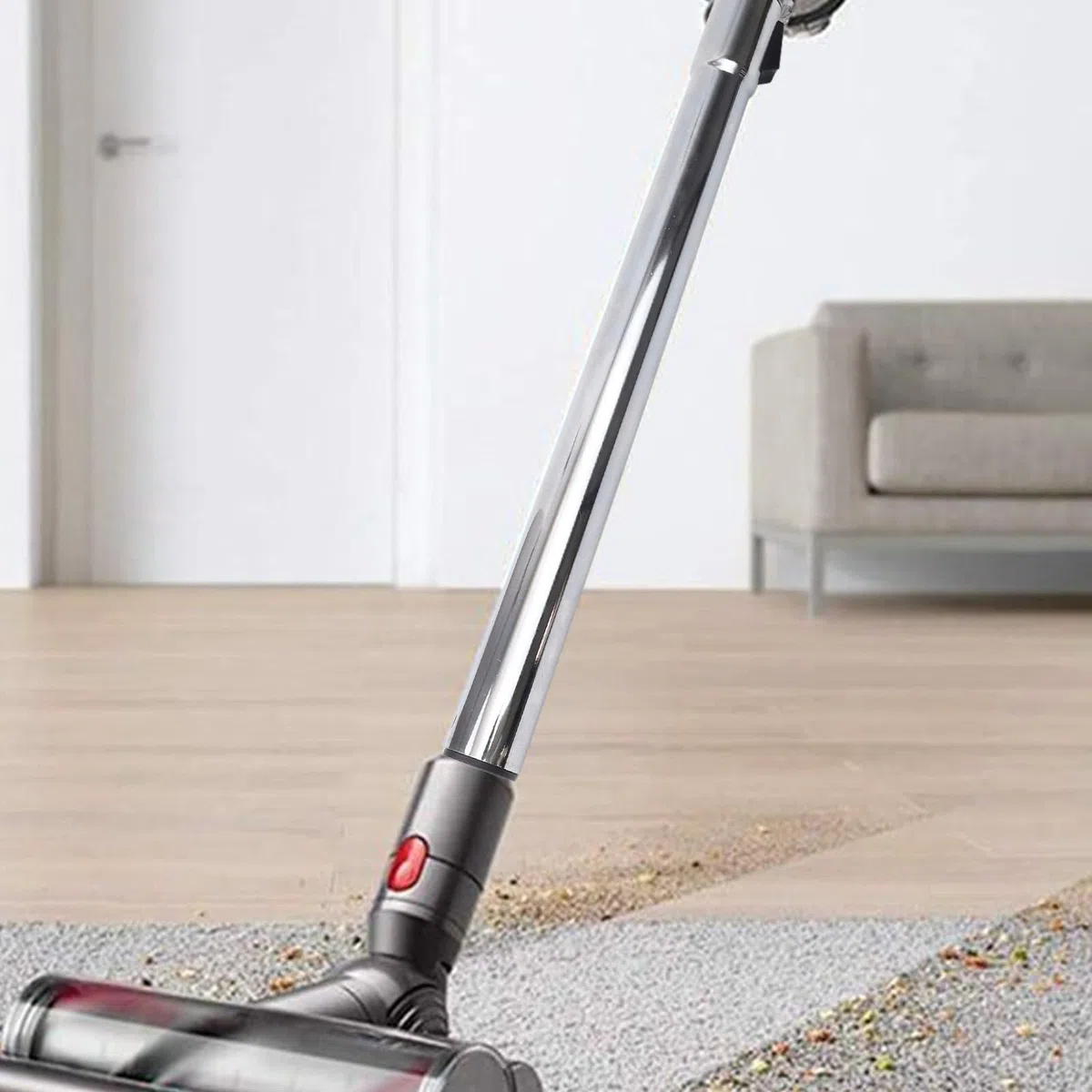 Tubo telescopico per aspirapolvere, diametro interno 32 mm, compatibile con aspirapolvere, tubo di prolunga in metallo per una maggiore portata