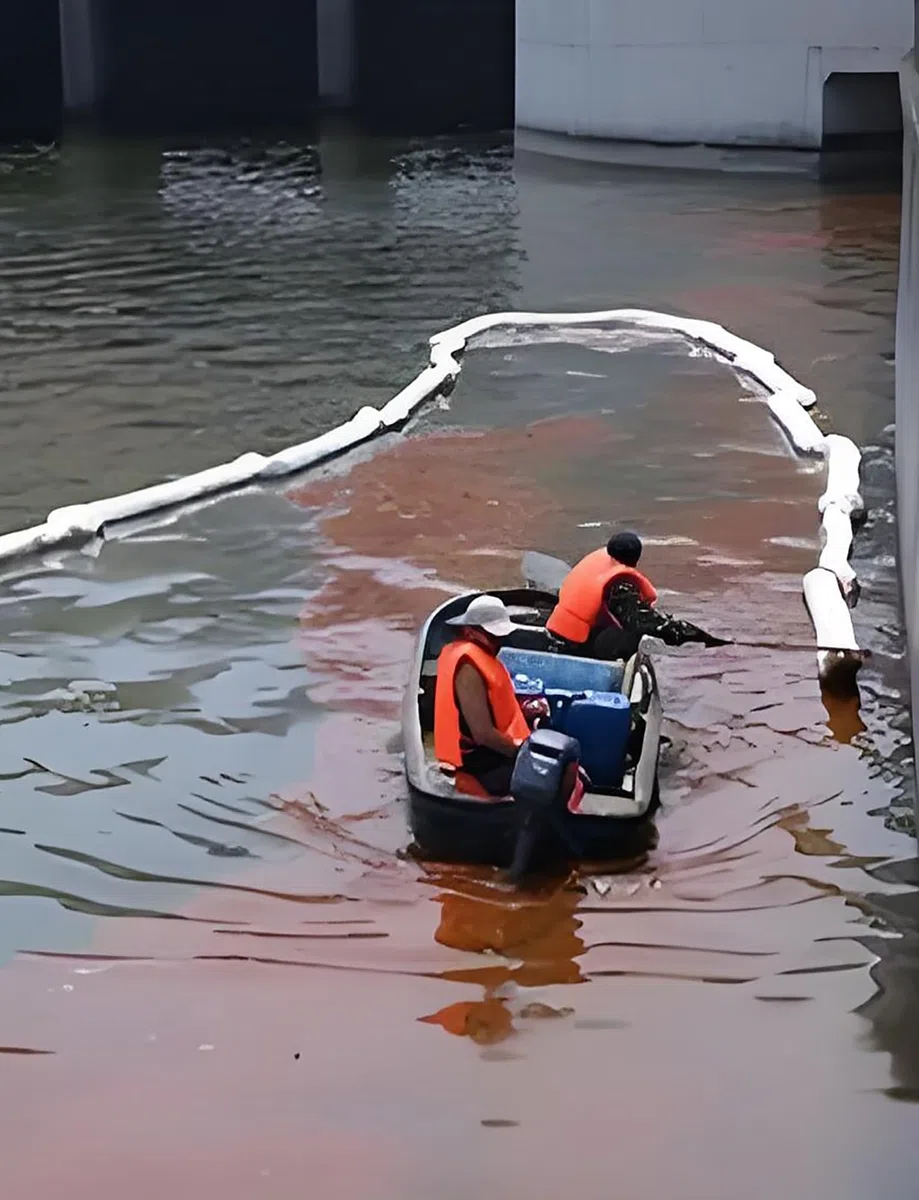 Boom assorbente dell'olio, il calzino trafilato in polipropilene respinge l'acqua, il contenimento veloce della fuoriuscita per l'uso marino e del suolo, 7.6cm x 300cm, design anti-uso durevole, galle