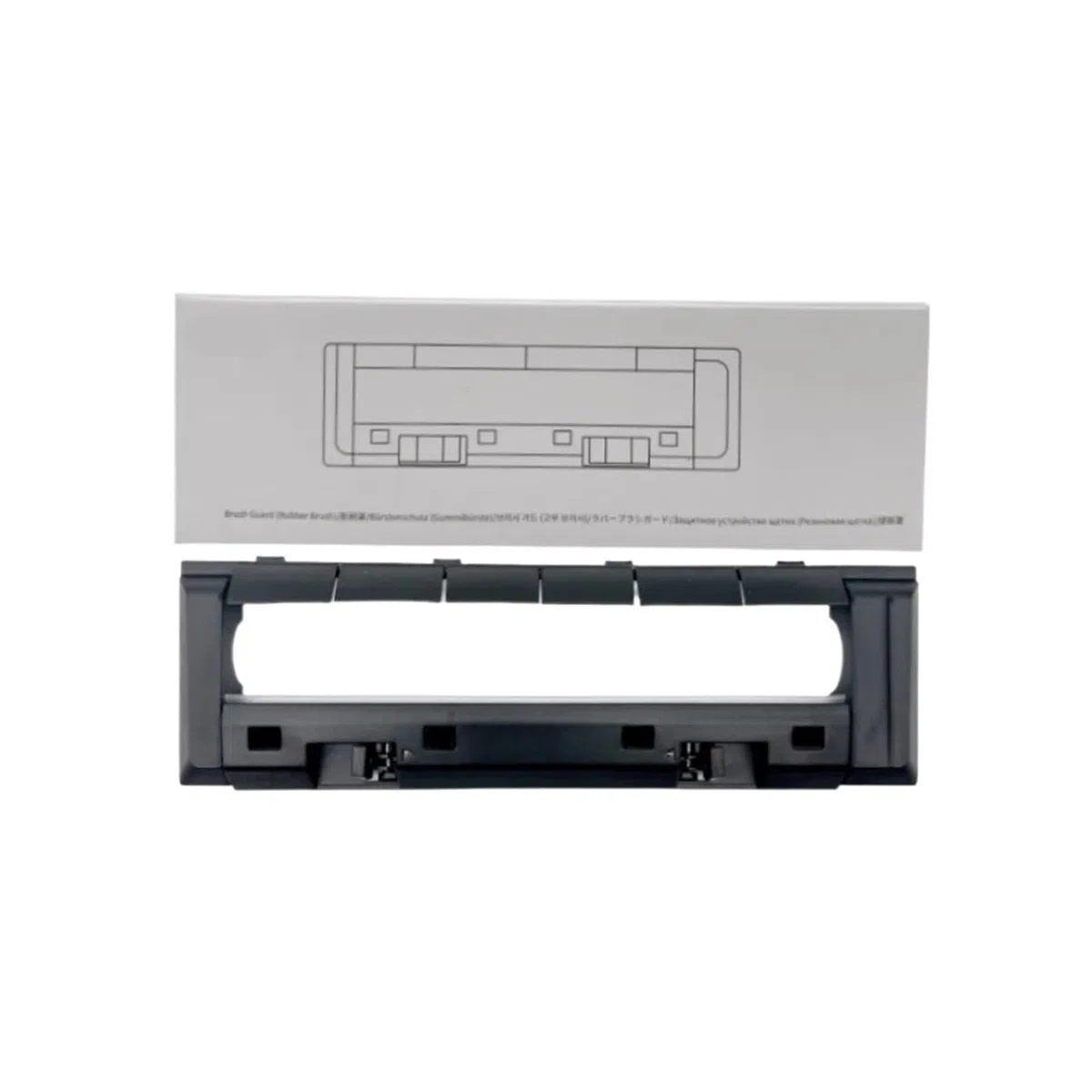 Compatibile con Dreame, copertura della spazzola principale in gomma for L10 Pro Z10 Pro D10s Mi Vacuum Mop 2 Ultra Robot aspirapolvere Parti di ricambio(Brush Cover)