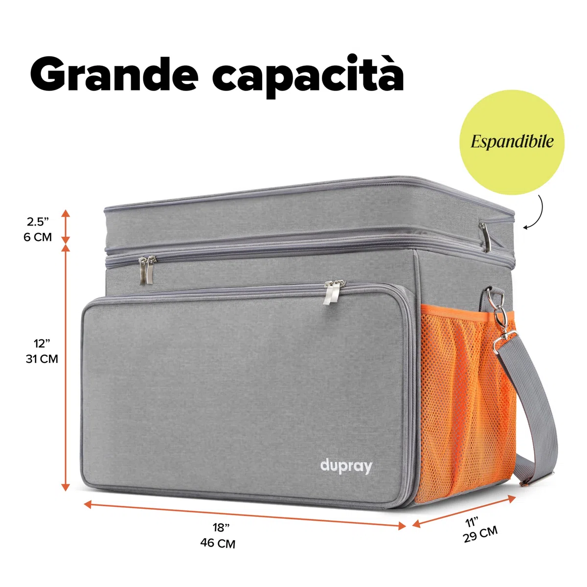 The Awesome Bag™ per pulitori a vapore Neat™ & Neat Plus™ - Durevole, regolabile e perfetto per riporre il pulitore a vapore e gli accessori
