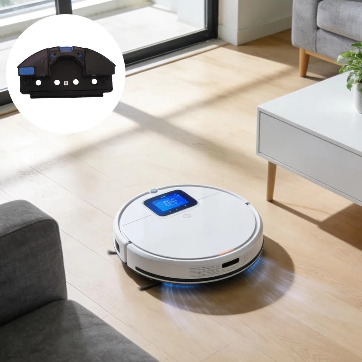 Serbatoio dell'Acqua di Ricambio per mocio con Porta Stracci per Deebot N20 / N20 Plus / N20Pro Plus, Accessori per aspirapolvere Robot