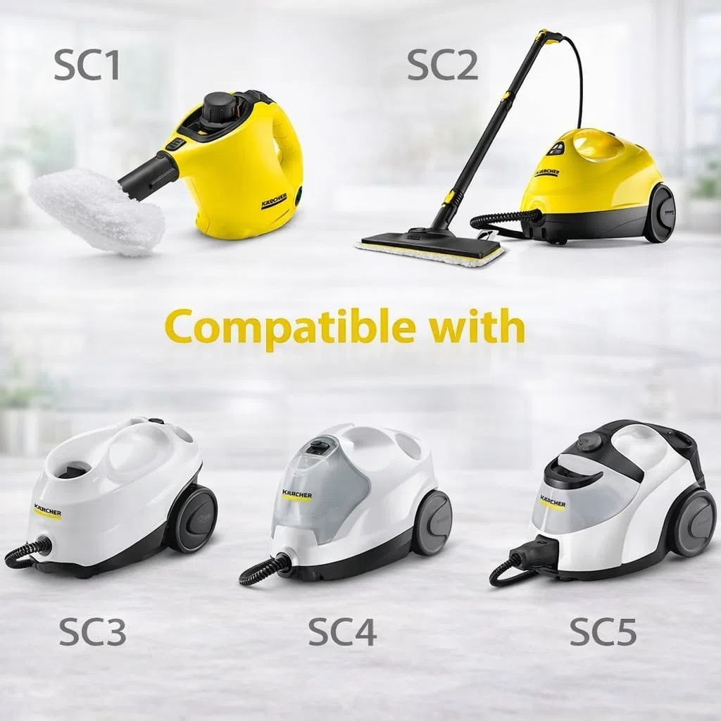18 pezzi accessori per pulitore a vapore Kärcher Easyfix SC1 SC2 SC3 SC4 SC5