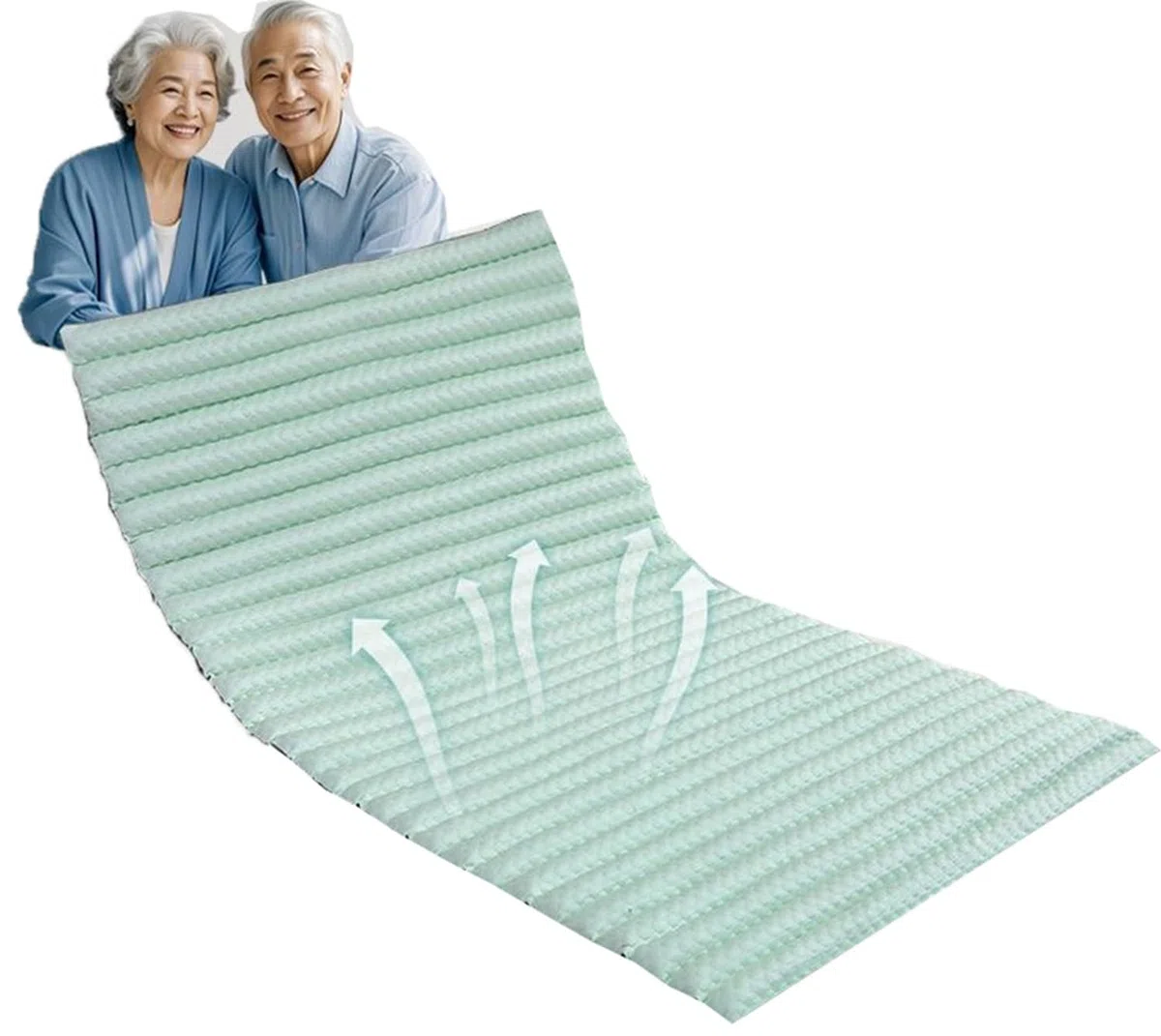 Materasso Antidecubito Per Letto,Cuscino Antidecubito Traspirante Per Anziani/ Pazienti Allettati,Supporto Coccige E Schiena,Materasso Da Cura Per Ospedale,Assistenza Quotidiana A,180 cm x 90 cm